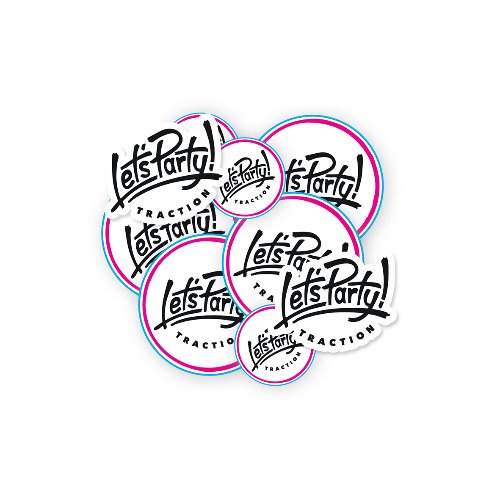 [스킴보드]Let&#039;s Pary Stickers Pack