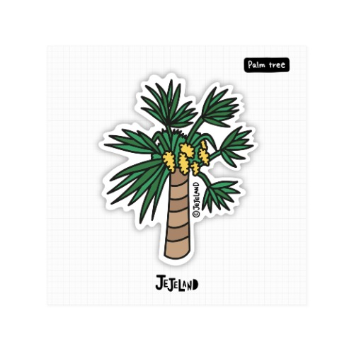 [JEJELAND]제제랜드 서핑 스티커[Palm Tree]